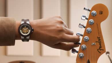 Bvlgari apresenta edição limitada do relógio Bvlgari Aluminium GMT em parceria inédita com a Fender