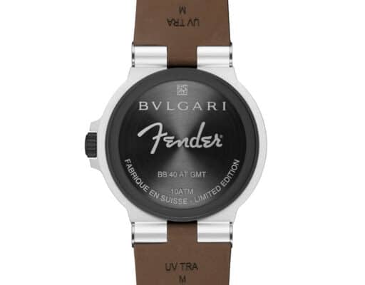 Bvlgari apresenta edição limitada do relógio Bvlgari Aluminium GMT em parceria inédita com a Fender